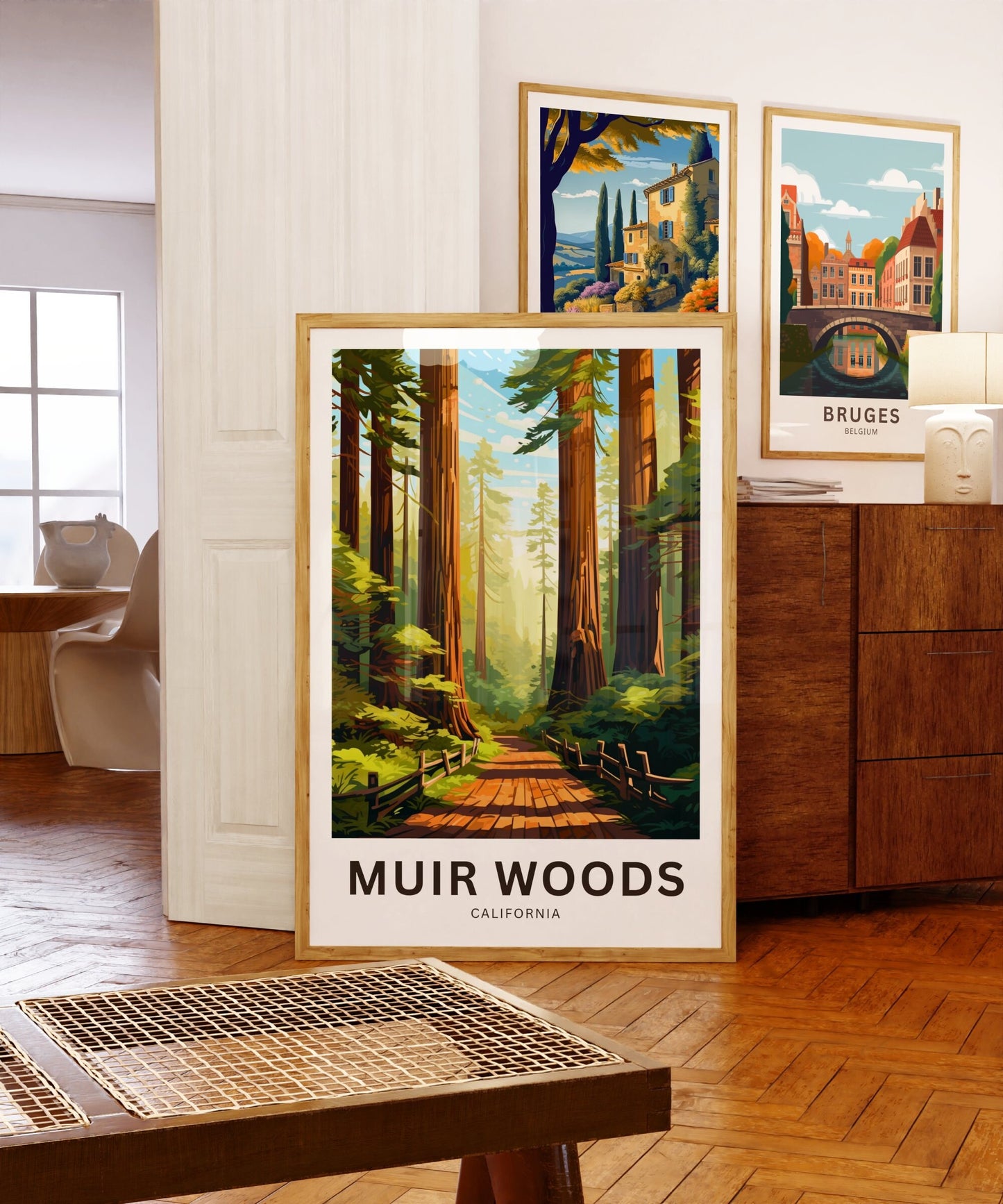 Muir Woods Travel Poster