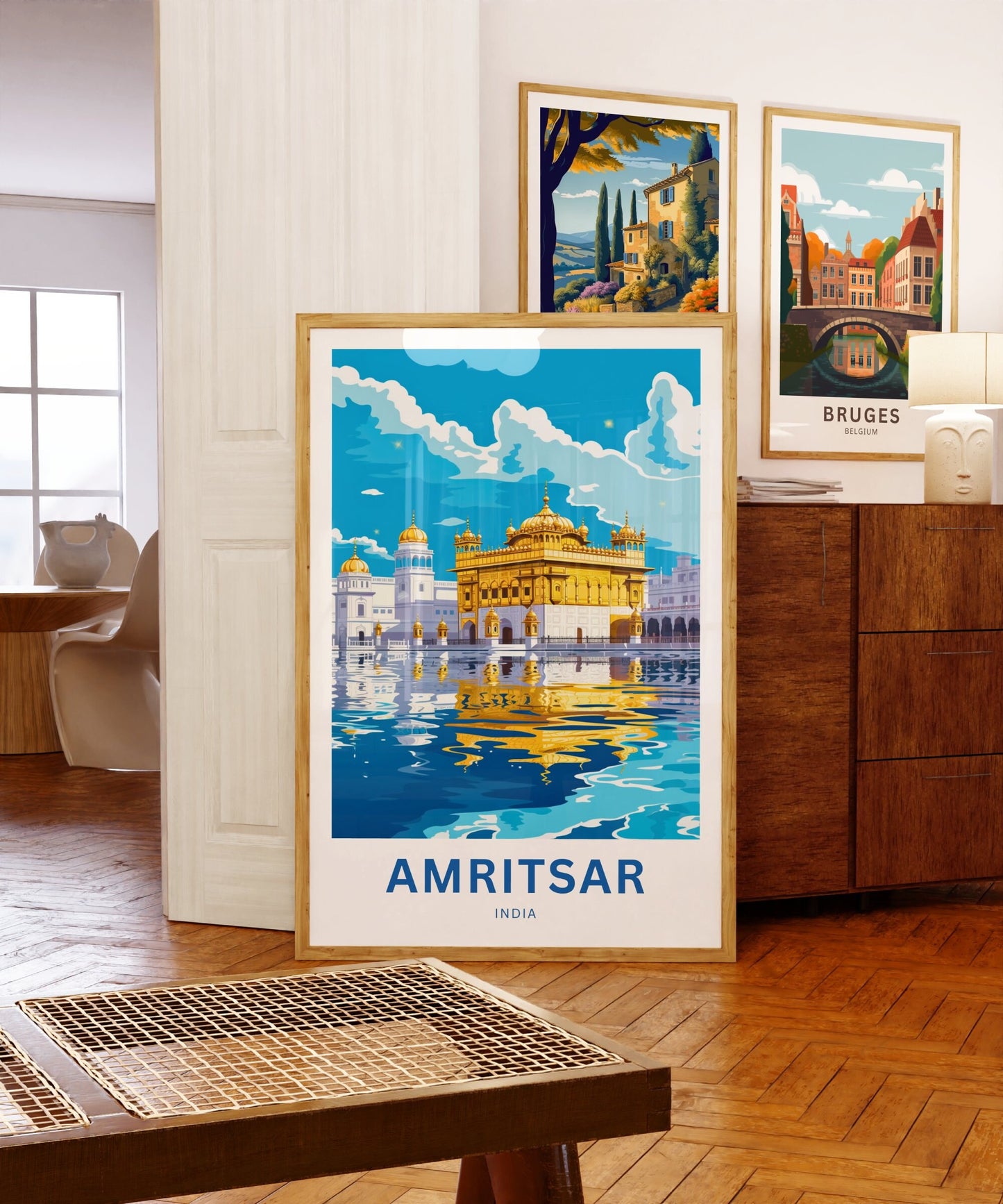 Amritsar Travel Poster