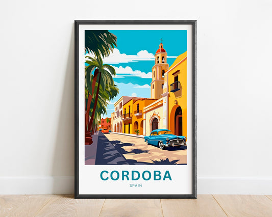 Cordoba Travel Poster