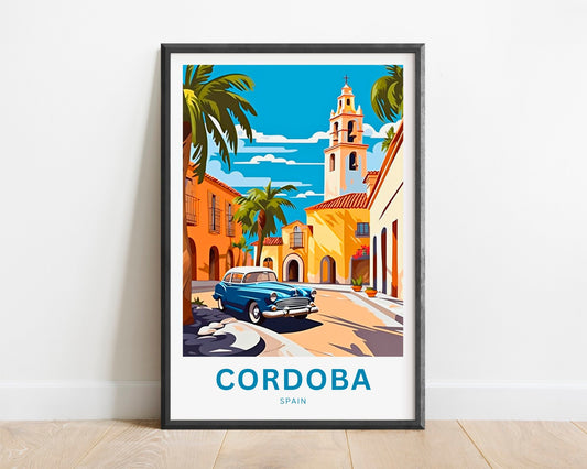 Cordoba Travel Poster