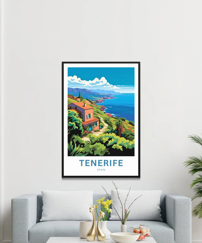 Tenerife Travel Poster