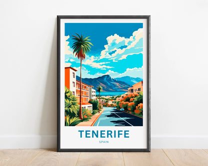 Tenerife Travel Poster