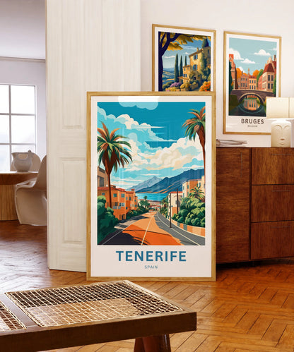 Tenerife Travel Poster