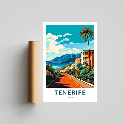 Tenerife Travel Poster