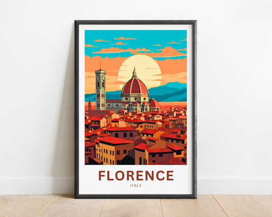 Florence Travel Poster