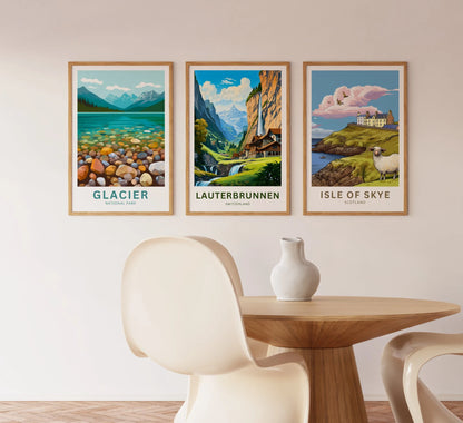 Lauterbrunnen Travel Poster