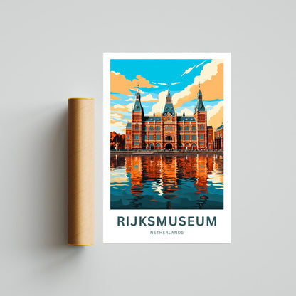 Rijksmuseum Travel Poster