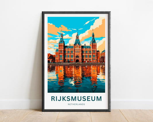 Rijksmuseum Travel Poster