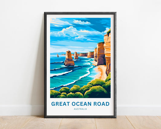 Great Ocean Road Travel Poster