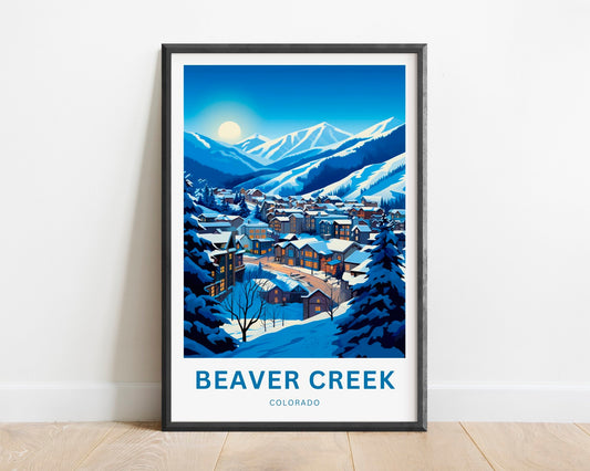 Beaver Creek Travel Poster