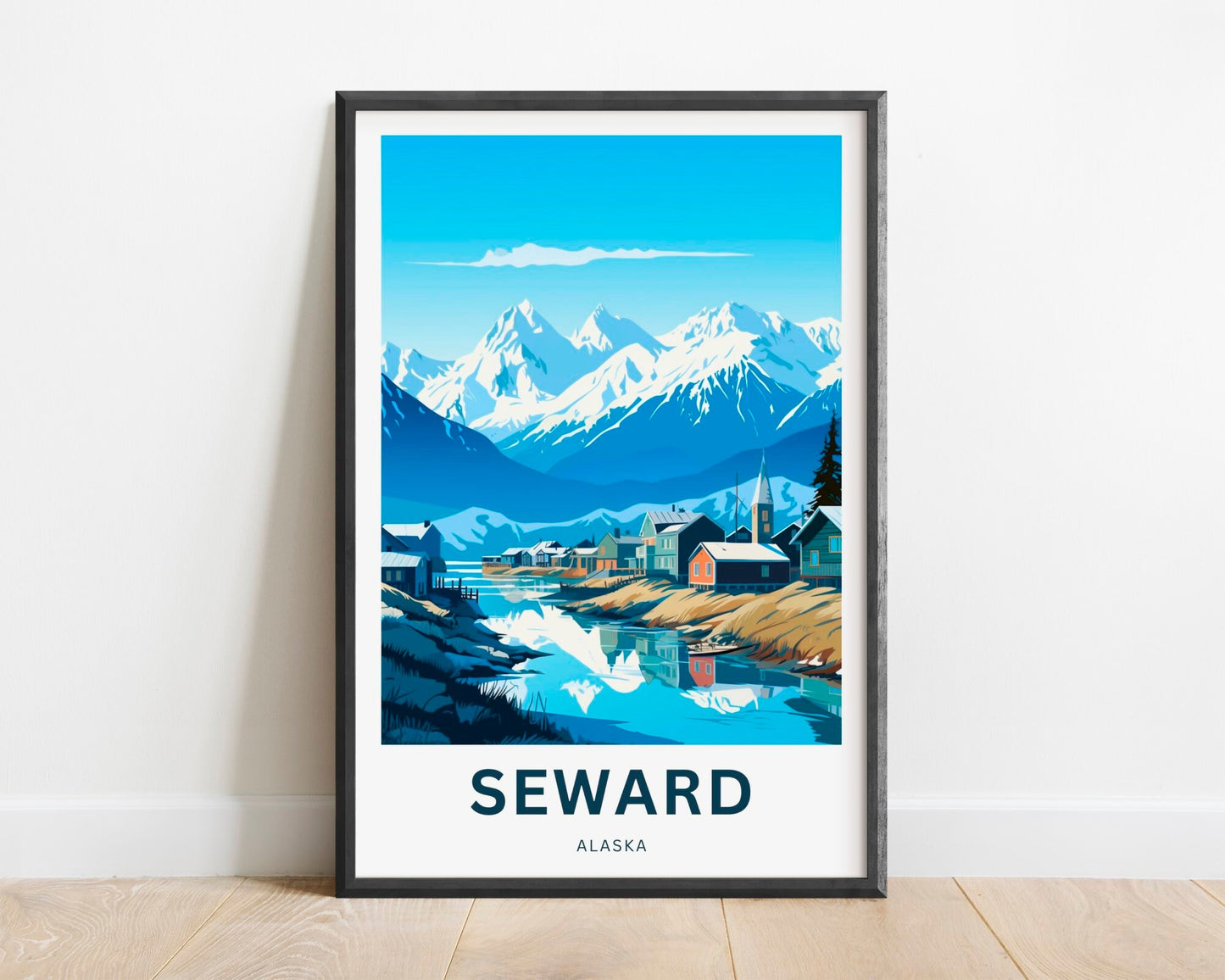 Seward Travel Poster