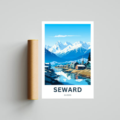 Seward Travel Poster