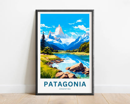 Patagonia Travel Poster