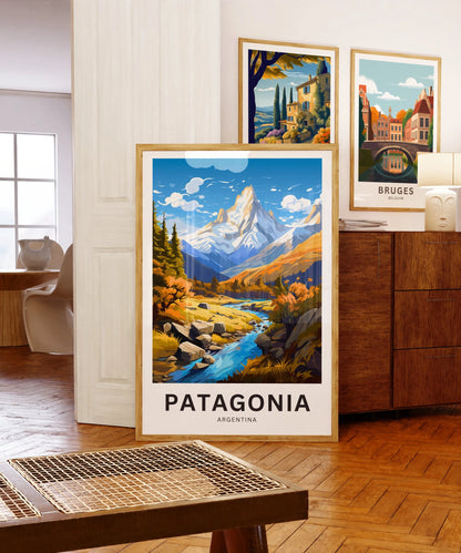 Patagonia Travel Poster