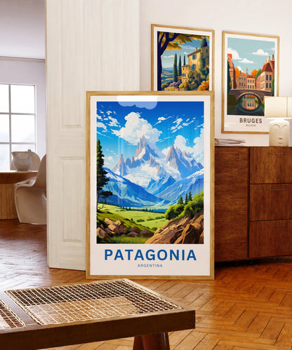 Patagonia Travel Poster