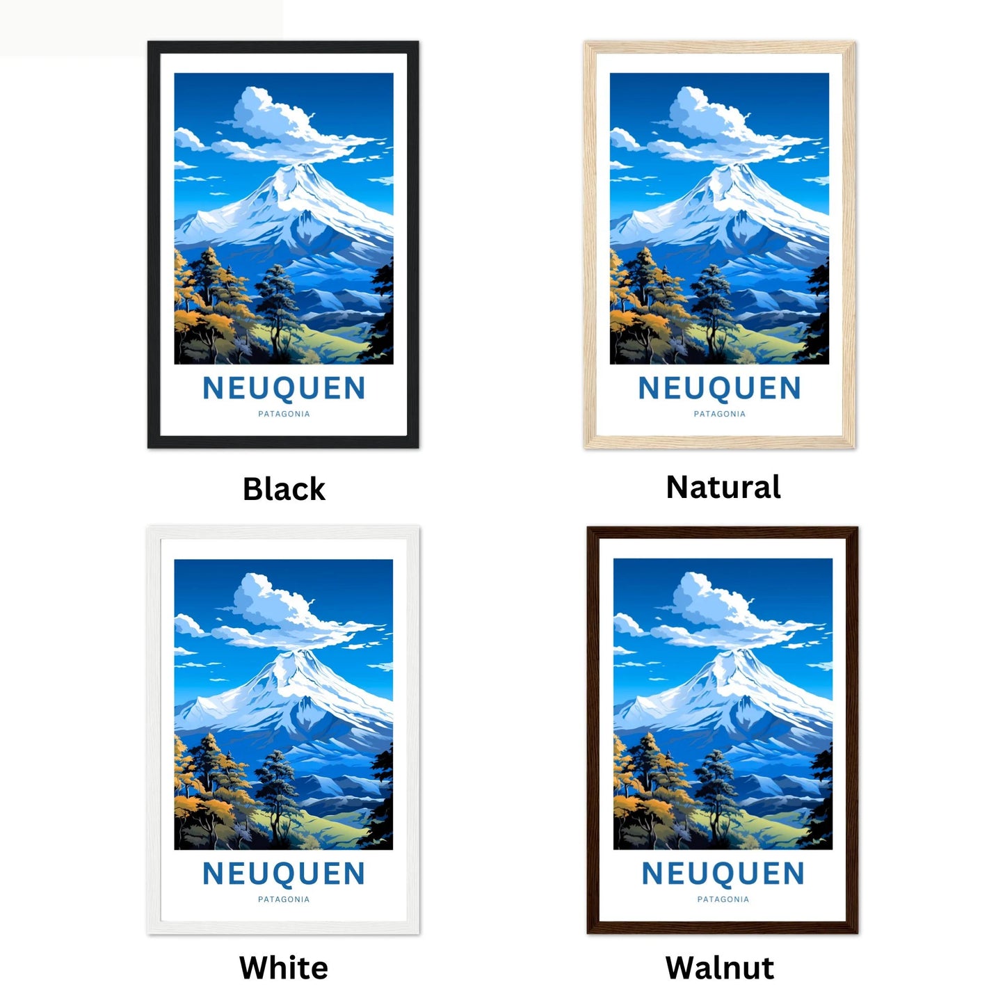 Neuquen Travel Poster