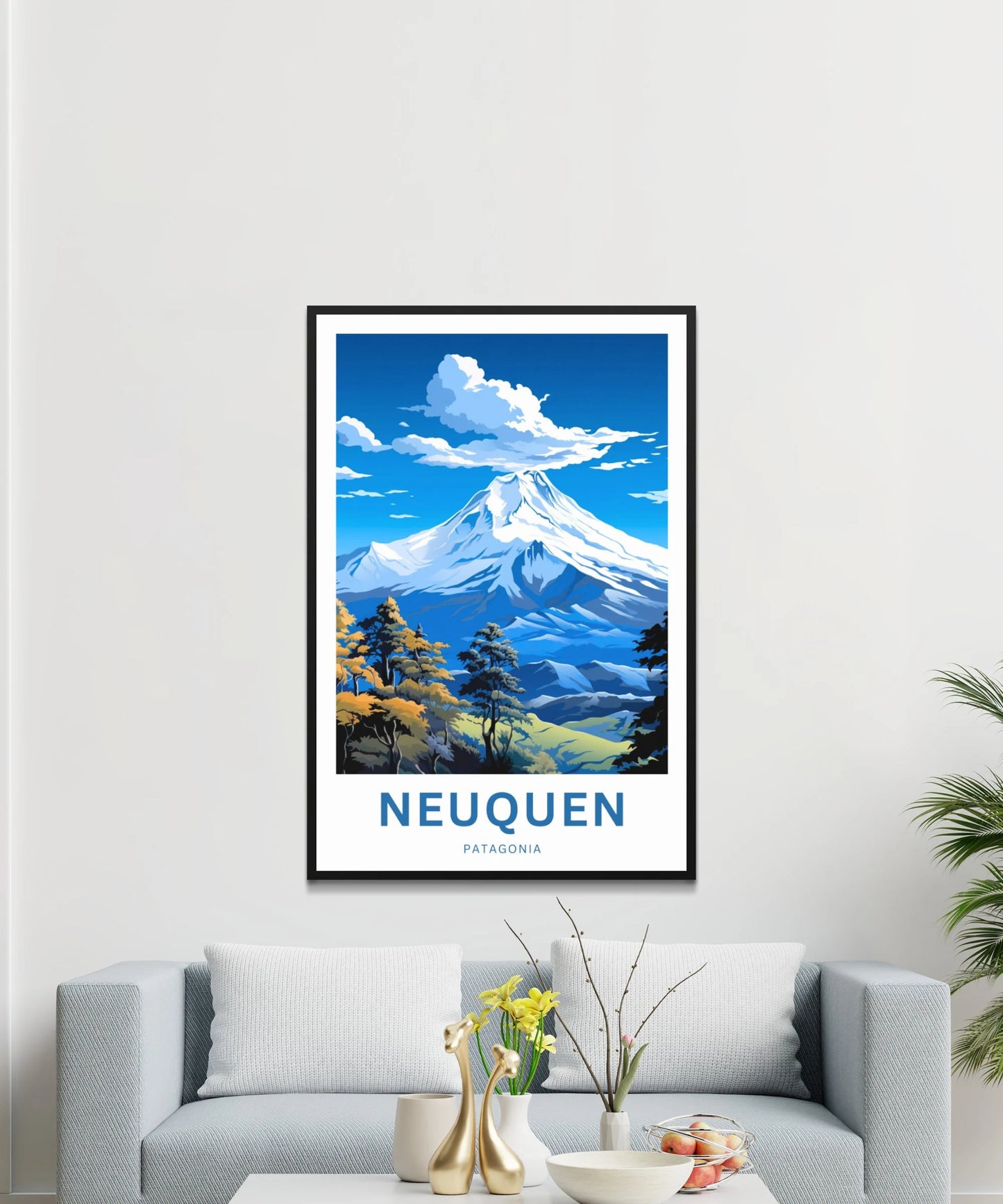 Neuquen Travel Poster