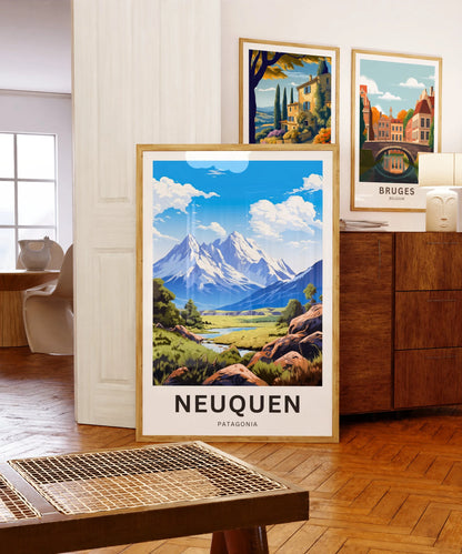 Neuquen Travel Poster