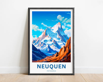 Neuquen Travel Poster