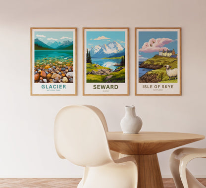 Seward Travel Poster