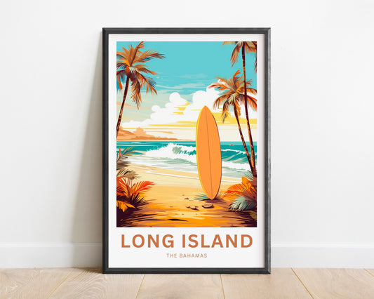 Long Island Travel Poster