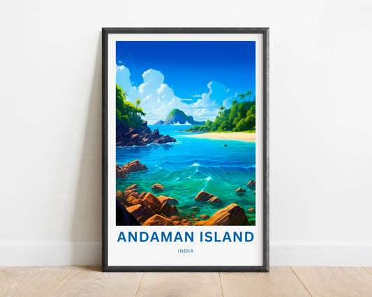 Andaman Island Travel Poster