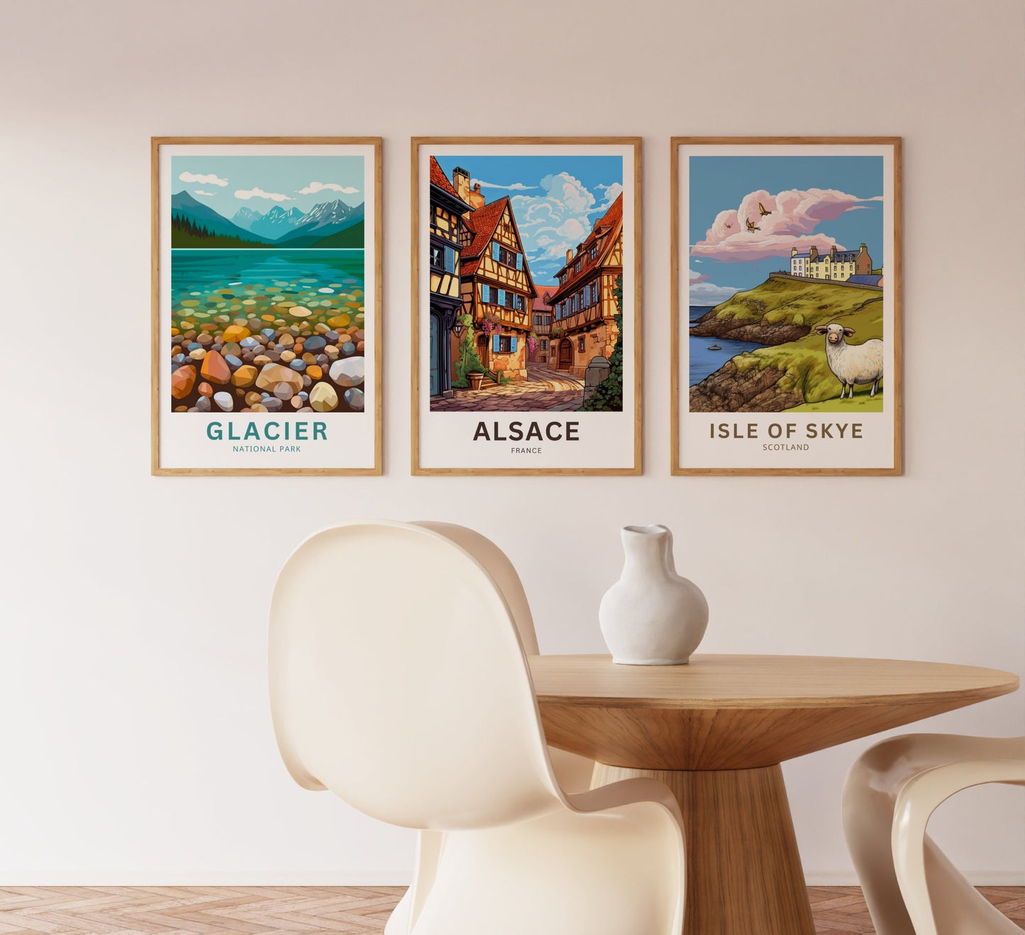 Alsace Travel Poster