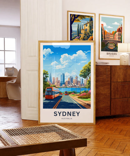 Sydney Travel Poster