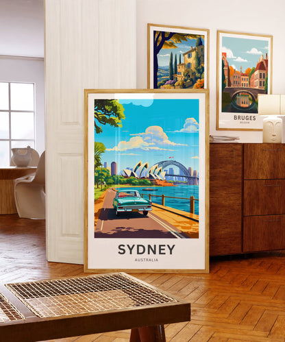 Sydney Travel Poster