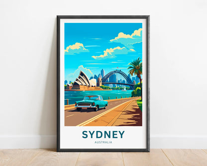 Sydney Travel Poster