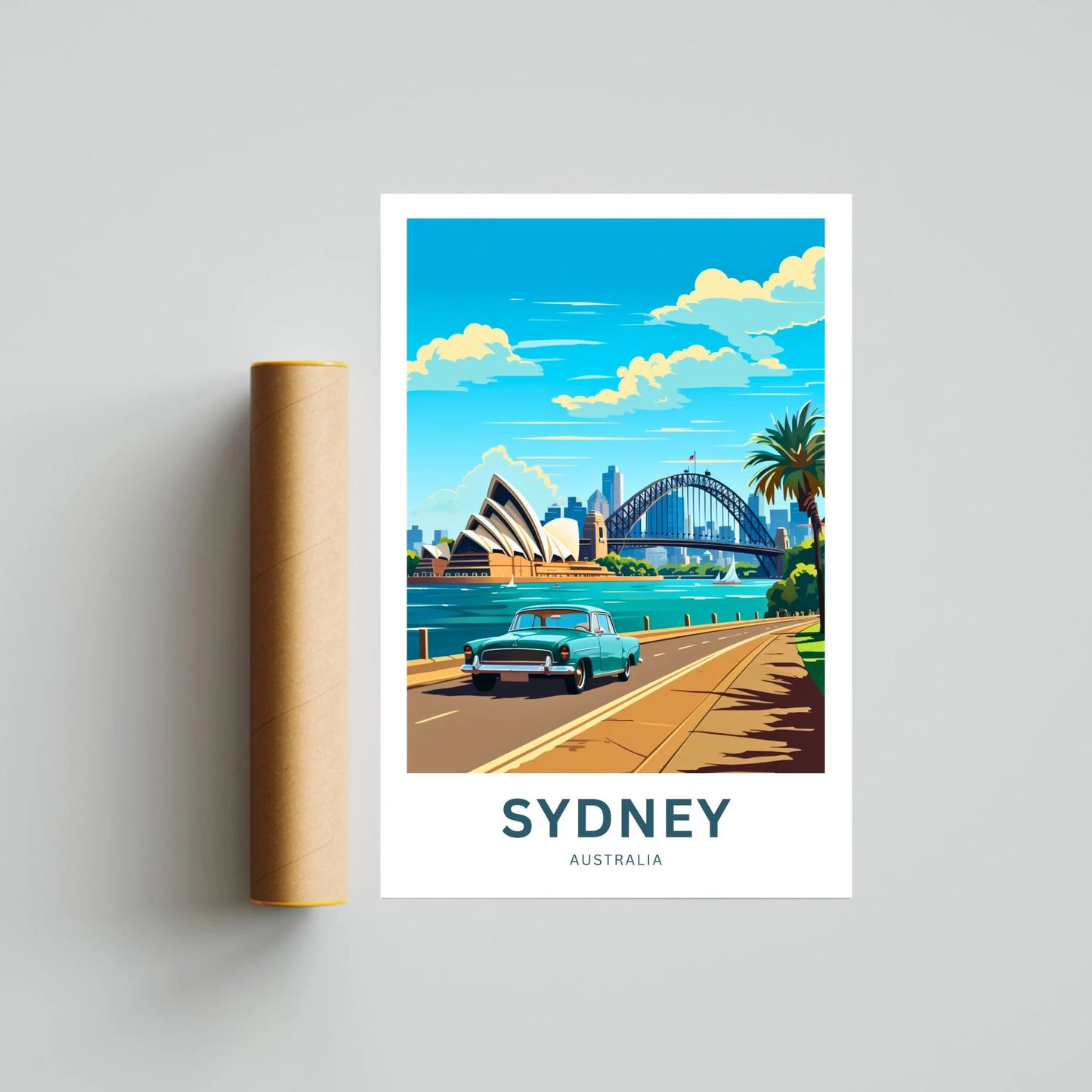 Sydney Travel Poster