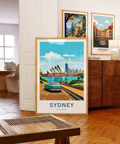 Sydney Travel Poster