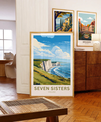 Seven Sister Travel Poster