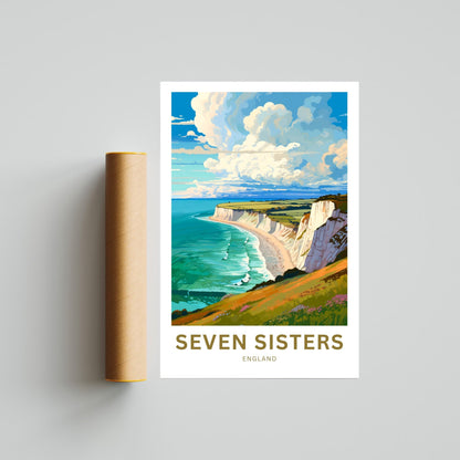 Seven Sister Travel Poster