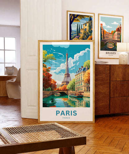 Paris Travel Poster