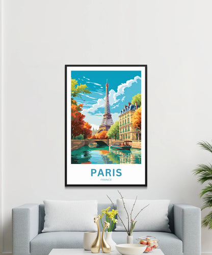 Paris Travel Poster