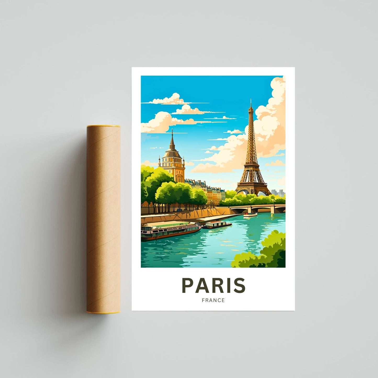 Paris Travel Poster