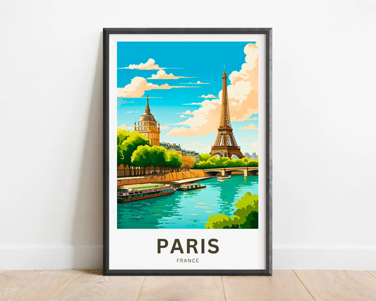 Paris Travel Poster