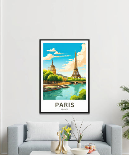 Paris Travel Poster