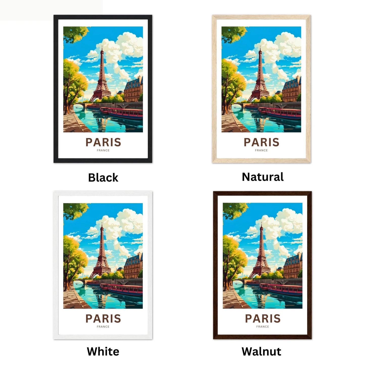 Paris Travel Poster