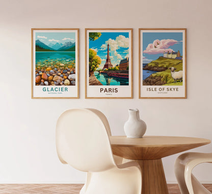 Paris Travel Poster