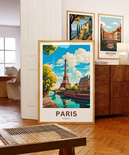 Paris Travel Poster