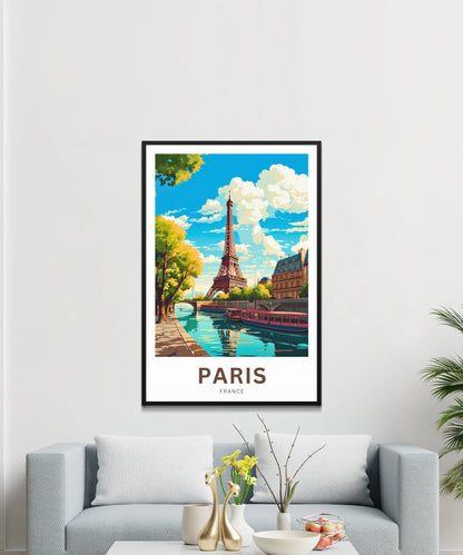 Paris Travel Poster