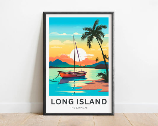 Long Island Travel Poster