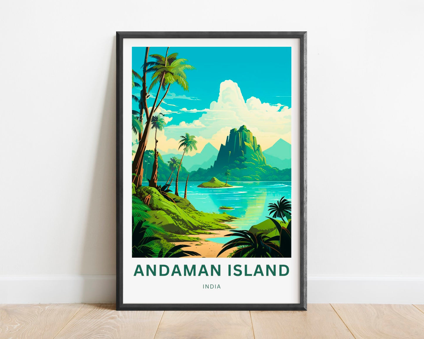 Andaman Island Travel Poster