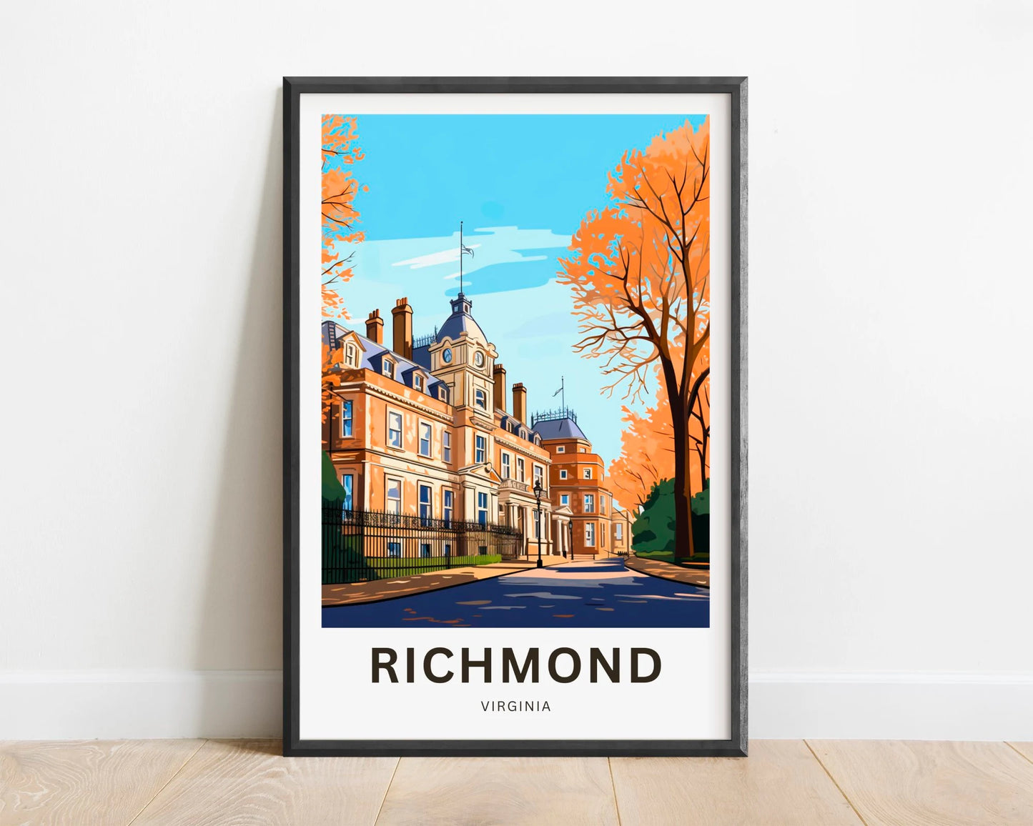 Richmond Travel Poster