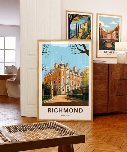 Richmond Travel Poster