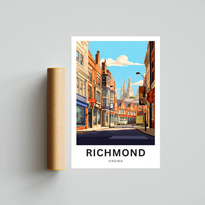 Richmond Travel Poster