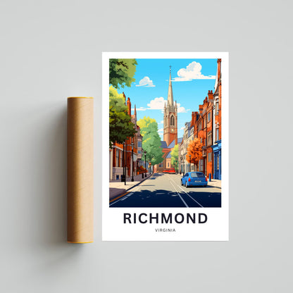 Richmond Travel Poster