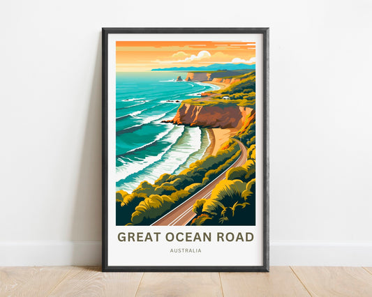 Great Ocean Road Travel Poster